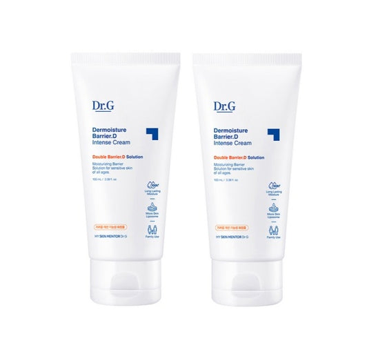 2 X Dr.G Dermoisture Barrier.D Intense Cream 100ml from Korea