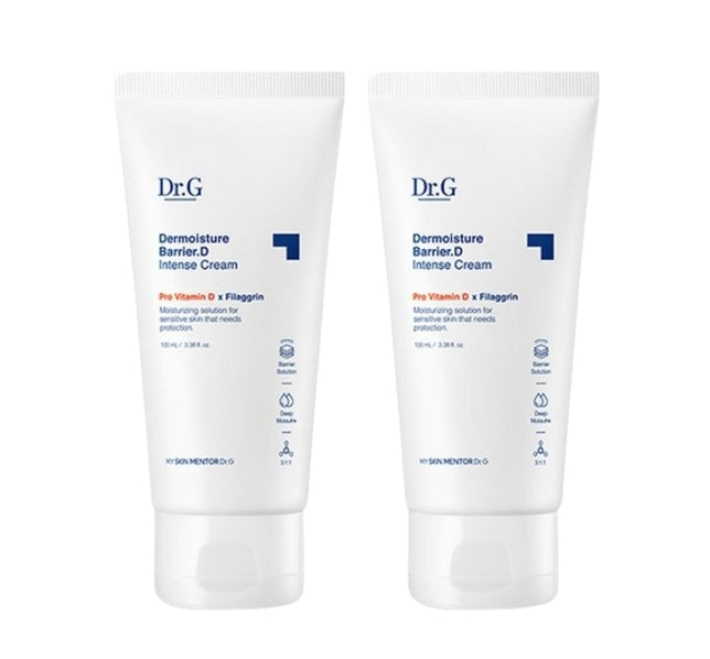 2 x Dr.G Dermoisture Barrier.D Intense Cream 100ml from Korea