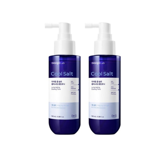 2 X Dr.G Doopi Lab Cool Salt Long-lasting  Cooling Tonic 100ml from Korea