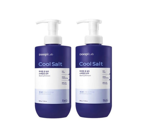 2 X Dr.G Doopi Lab Cool Salt Scaling Shampoo 500g from Korea
