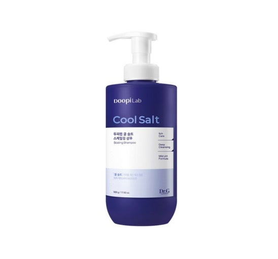 Bottle of 'Cool Salt' by doopi Lab on a white background