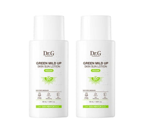 2 x Dr.G Green Mild Up Skin Sun Lotion 50ml, SPF50+ PA++++ from Korea