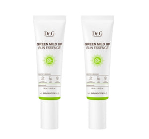 2 x Dr.G Green Mild Up Sun Essence SPF50+ PA++++ 50ml from Korea