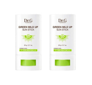 2 x Dr.G Green Mild Up Sun Stick SPF50+ PA++++ 20g from Korea