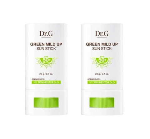 2 x Dr.G Green Mild Up Sun Stick SPF50+ PA++++ 20g from Korea