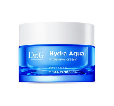 Dr.G Hydra Aqua intensive cream jar on a white background