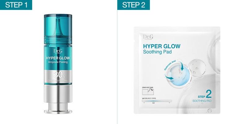 Dr.G Hyper Glow 30% Ampoule Peeling 2-STEP Program from Korea by Dr.G