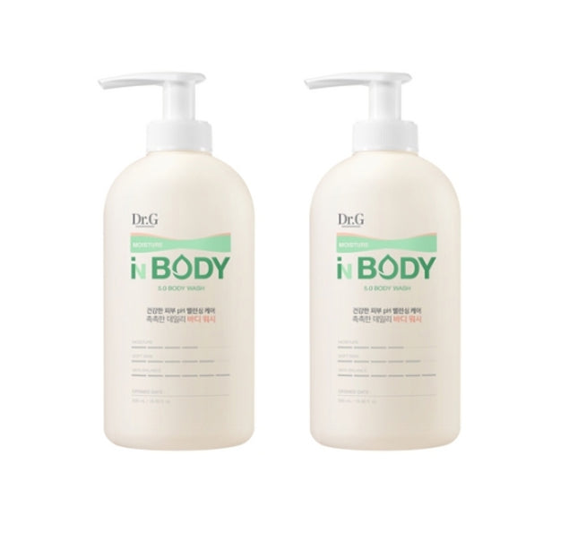 2 x Dr.G Moisture in Body 5.0 Body Wash 500ml from Korea