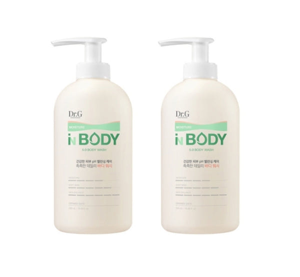 2 x Dr.G Moisture in Body 5.0 Body Wash 500ml from Korea