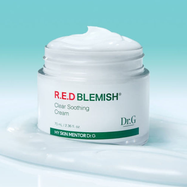 Dr.G R.E.D Blemish Clear Soothing Cream 70ml (Jar) from Korea by Dr.G