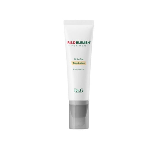 Tube of Dr. G Red Blemish Tone Lotion on a white background