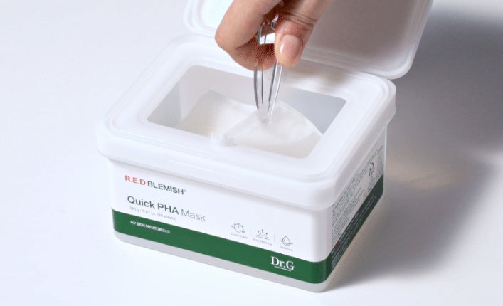 Dr.G R.E.D Blemish Quick PHA Mask 30 Sheets from Korea by Dr.G