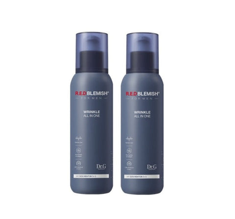 2 X [Men] Dr.G R.E.D Blemish for Men Wrinkle All In One 150ml from Korea