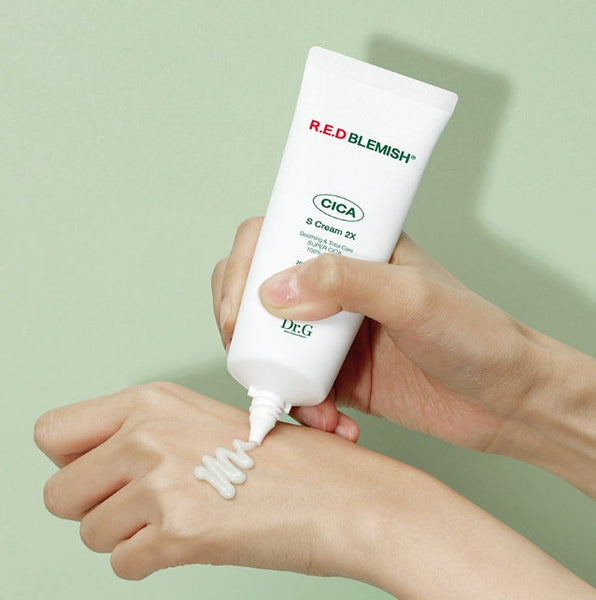 Dr.G Red Blemish Cica S Cream 2X 70ml from Korea by Dr.G