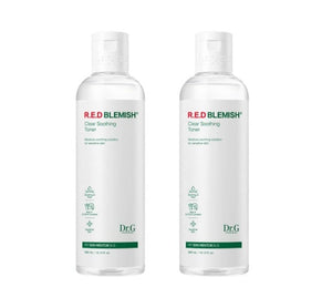 2 x Dr.G Red Blemish Clear Soothing Toner 300ml from Korea