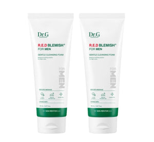 2 x [MEN] Dr.G Red Blemish for Men All Gentle Cleansing Foam 150ml from Korea