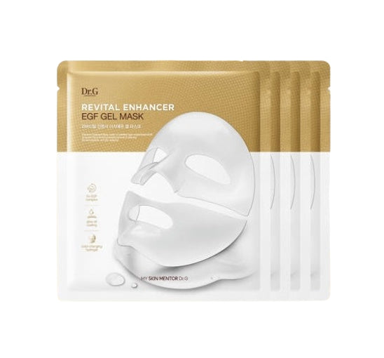 4 x Dr.G Revital Enhancer EGF Gel Mask 34g from Korea by Dr.G