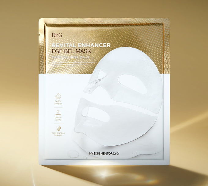 4 x Dr.G Revital Enhancer EGF Gel Mask 34g from Korea by Dr.G