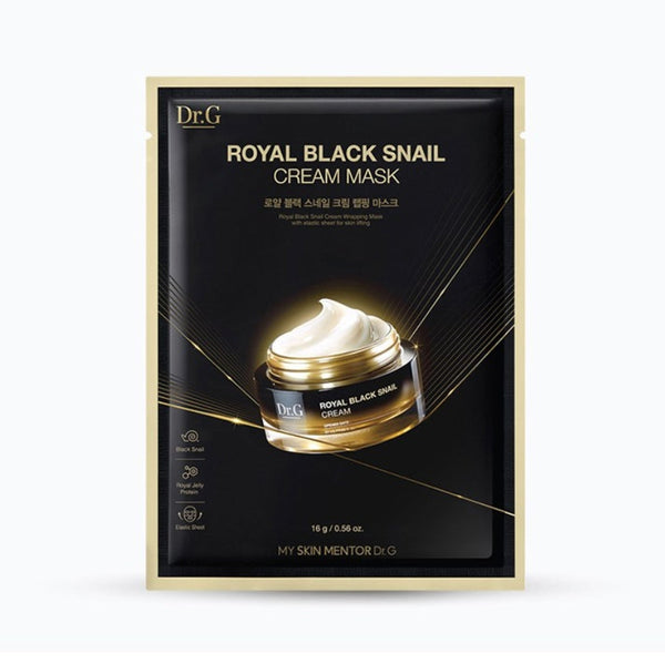 5 x Dr.G Royal Black Snail Cream Mask 16g from Korea by Dr.G