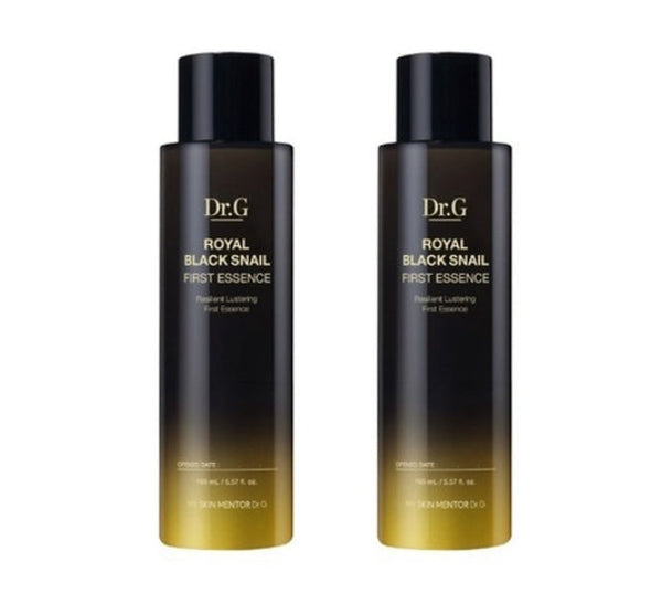 2 x Dr.G Royal Black Snail First Essence 165ml from Korea