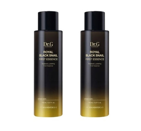 2 x Dr.G Royal Black Snail First Essence 165ml from Korea