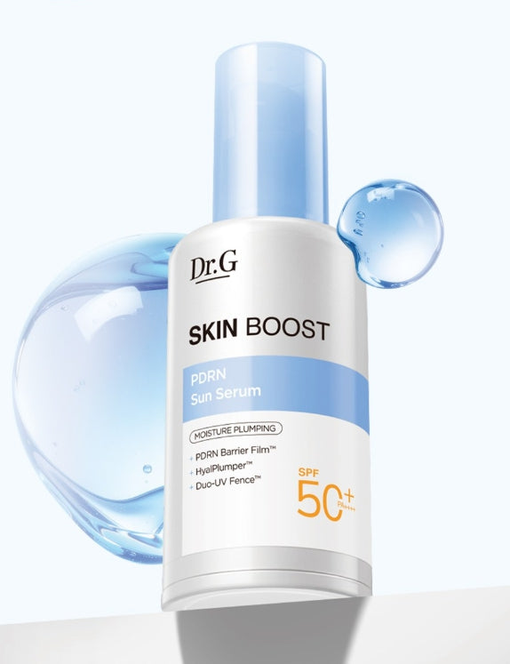 2 x Dr.G Skin Boost PDRN Sun Serum 50ml SPF 50+ PA++++ from Korea
