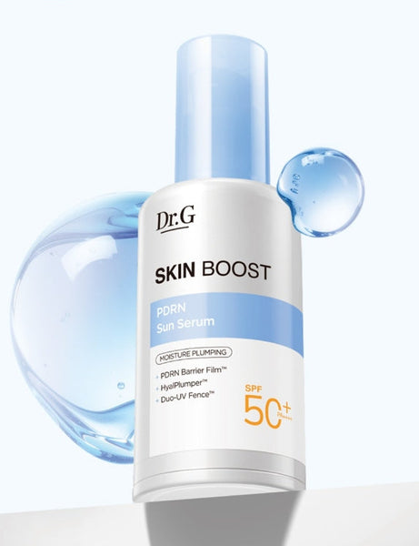 2 x Dr.G Skin Boost PDRN Sun Serum 50ml SPF 50+ PA++++ from Korea