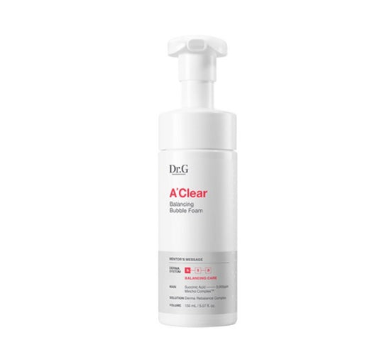 Dr.G A-Clear Balancing Bubble Foam 150ml from Korea