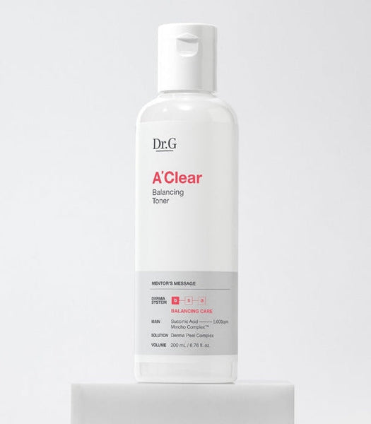 Dr.G A-Clear Balancing Toner 200ml from Korea by Dr.G
