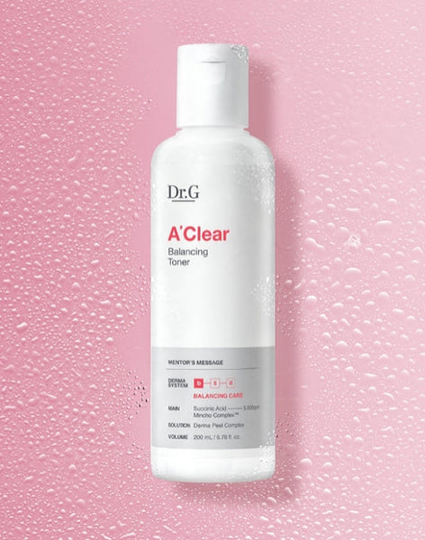 Dr.G A-Clear Balancing Toner 200ml from Korea by Dr.G