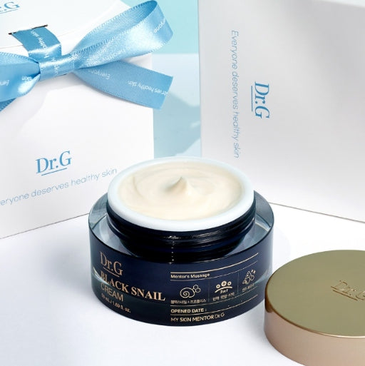 2 x Dr.G Black Snail Cream 50ml from Korea by Dr.G