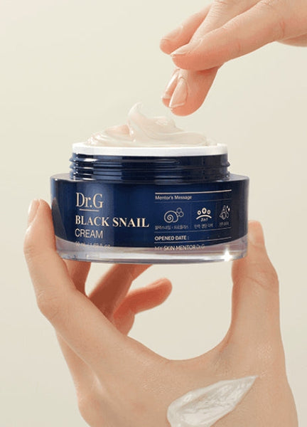 2 x Dr.G Black Snail Cream 50ml from Korea by Dr.G