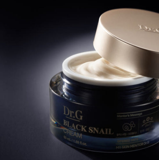 2 x Dr.G Black Snail Cream 50ml from Korea by Dr.G