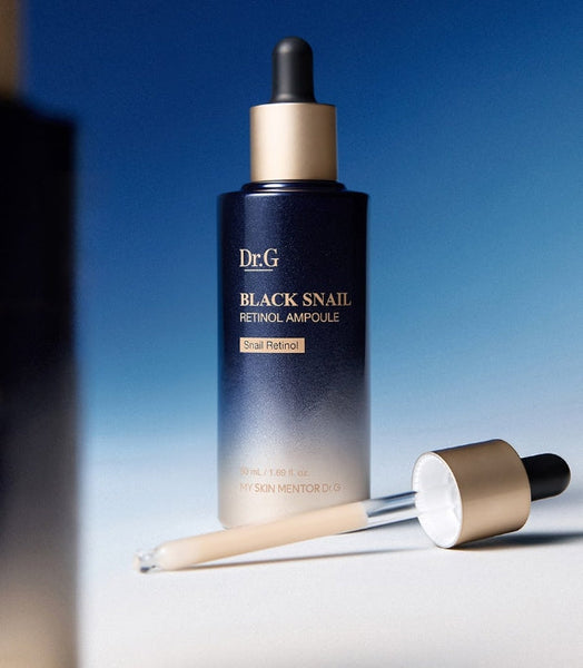 2 x Dr.G Black Snail RETINOL Ampoule 50ml from Korea