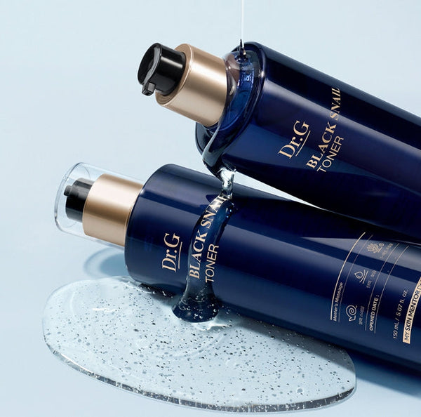 2 x Dr.G Black Snail Toner 150ml from Korea by Dr.G