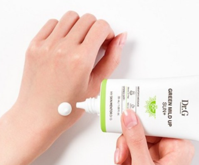 2 x Dr.G Green Mild Up Sun Plus 35ml SPF50+ PA++++ from Korea by Dr.G