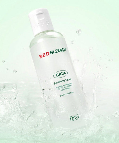 2 x Dr.G R.E.D Blemish Cica Soothing Toner 200ml from Korea