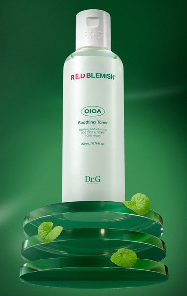 2 x Dr.G R.E.D Blemish Cica Soothing Toner 200ml from Korea