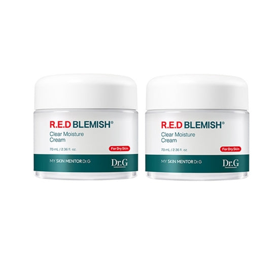 2 X Dr.G R.E.D Blemish Clear Moisture Cream 70ml from Korea