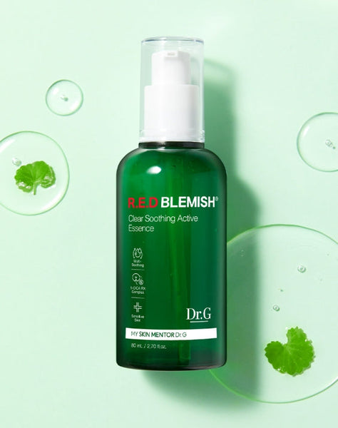 Dr.G Red Blemish Clear Soothing Active Essence 80ml from Korea by Dr.G