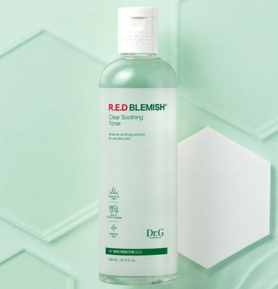 Dr.G Red Blemish Clear Soothing Toner 300ml from Korea by Dr.G