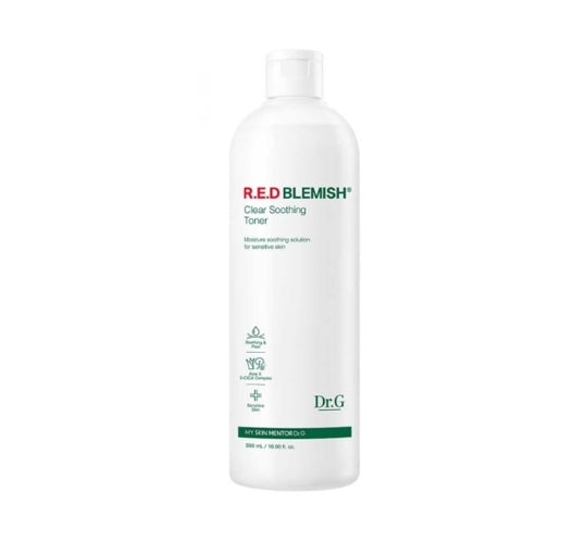 Dr.G Red Blemish Clear Soothing Toner 500ml from Korea by Dr.G