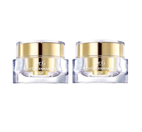 2 X Dr.G Revital Enhancer EGF Ageless Cream 50ml from Korea