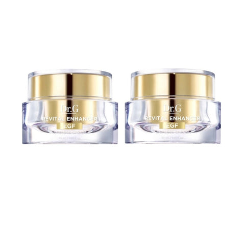 2 X Dr.G Revital Enhancer EGF Ageless Cream 50ml from Korea