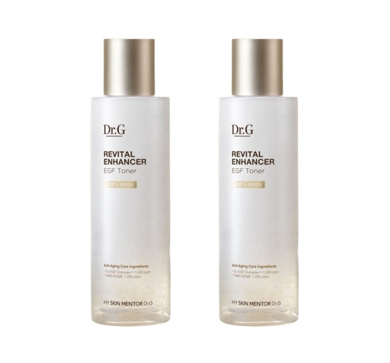 2 x Dr.G Revital Enhancer EGF Toner 150ml from Korea