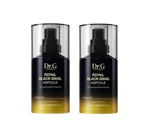 2 X Dr.G Royal Black Snail Ampoule 30ml from Korea_E