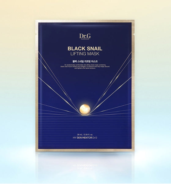 5 x Dr.G Royal Black Snail Lifting Mask 28ml from Korea by Dr.G