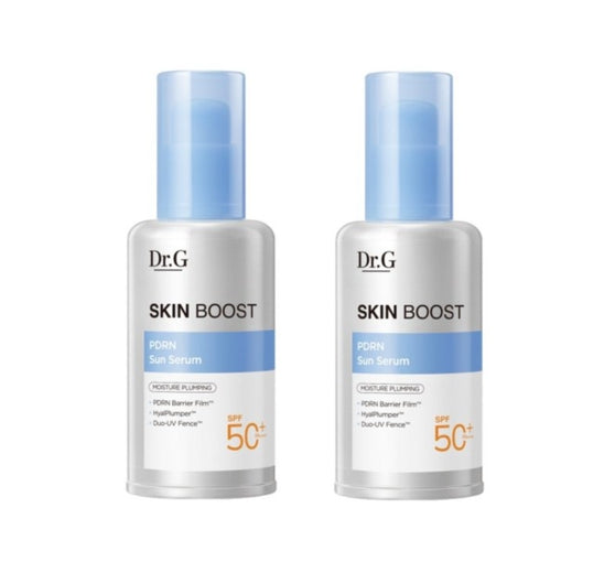 2 x Dr.G Skin Boost PDRN Sun Serum 50ml SPF 50+ PA++++ from Korea