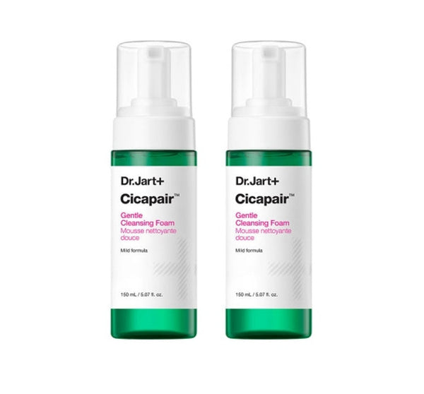 2 x Dr.Jart+ Cicapair Gentle Cleansing Foam 150ml from Korea