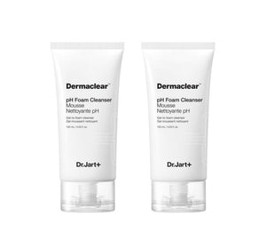 2 x Dr.Jart+ Dermaclear pH Foam Cleanser 120ml from Korea